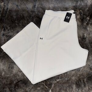 Under Armour Unstoppable Fleece Pants Womens 3XLT  3XL Tall gym wide leg  $100